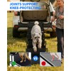 5-Step Foldable Dog Stairs for Car, SUV & Truck (34"–38"