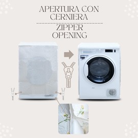 Washing Machine Tumble Dryer Cover Indoor Waterproof Cover Zipper Dust Cover Indoor Washing Machine Cover 62 x 58 x 85 cm