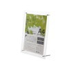 Daisen R08102300 Picture Frame, Acrylic Frame, A4, Clear