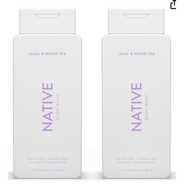 Native Native Body Wash Contains Naturally Derived Ingredients | For