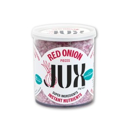 JUX Freeze-Dried Red Onion | 100% Natural & Nutrient-Rich | Rehydrates Instantly for Cooking, Sauces & Garnishing | Long Shelf Life | Equals 300g of Red Onion | No Additives, Vegan (25g)