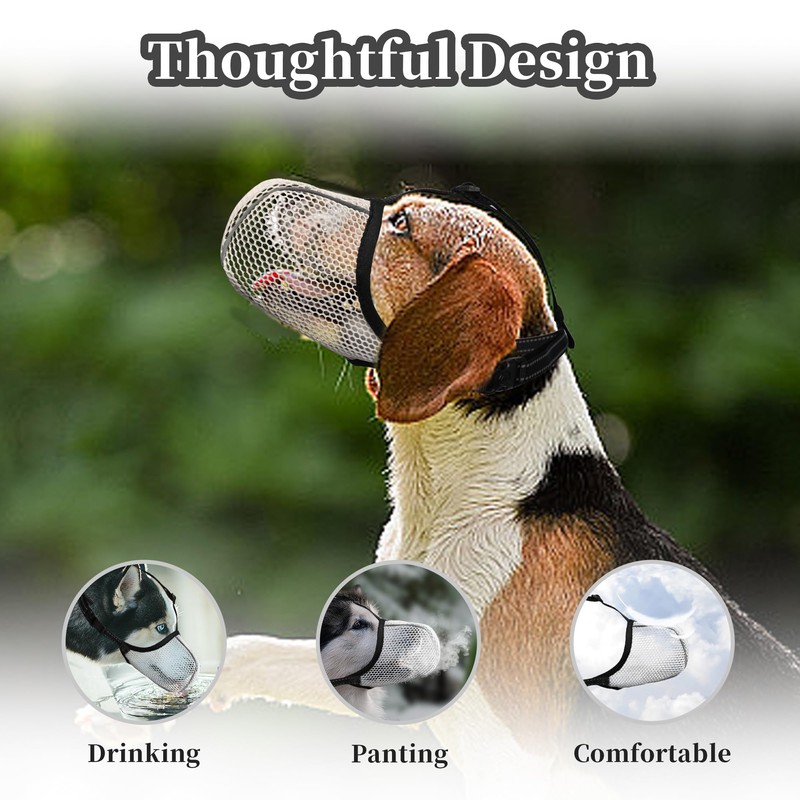 JOYPAWS Dog Muzzle, Breathable Soft for Small Dogs to Anti