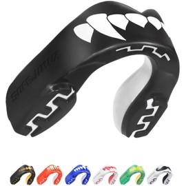 Sports Mouthguard Dual Layer Premium Protection Adults and Junior Gum Shield with Case for Boxing, Rugby, Martial Arts, Judo and All Contact Sports