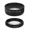 Digital Camera Lenses, 55mm 62mm Front End Calibre 0.45X Wide