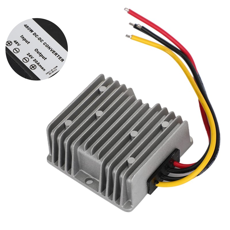 Artudatech Waterproof 36V/48V to 24V 20A 480W Step Down DC/DC