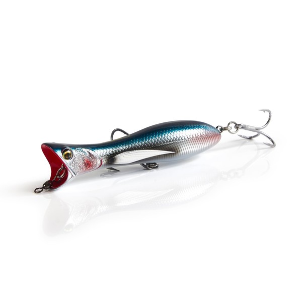 SAVAGE GEAR Panic Popper V2-Flying Fish-1oz-5.5in-Topwater, HLPNPR135TW-FLYFSH