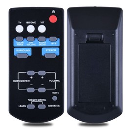 ZWP FSR60 WY57800 Replacement Remote Control Compatible with Yamaha Soundbar ATS-1010 YAS-101 YAS-101BL YFSR60 FSR62 ZC94940 YAS-CU201 ATS1010 YAS101 YAS101BL