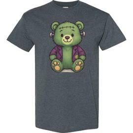 inktastic Cuddly Frankenstein Bear Cute Monster Adult T-Shirt 4X-Large Vintage Black 4685f