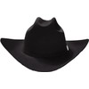 Stetson Deadwood 4X Wool Felt Cowboy Hat - Black -
