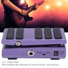 Guitar Effect Pedal Bass Wah Vol 2 in 1 Portable