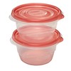 Rubbermaid TakeAlongs Recipientes de almacenamiento de alimentos Small Bowl, 3.2