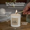 Geschenk Lieblingsmensch - Duftkerze mit Spruch - Danke sagen Geschenke