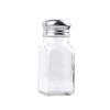 Tablecraft 2 oz. Square Salt & Pepper Shakers, Stainless Steel