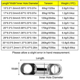 TopHomer 10-Pack Heavy Duty Fishing Swivels, Fishing Bearing Swivel Brass Barrel Swivels Hook Line Connectors for Saltwater & Freshwater Fishing, 60-320kg/132-705lbs