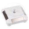 sourcing map Solar Display Stand Turntable 3.54" Plate Dia 360°