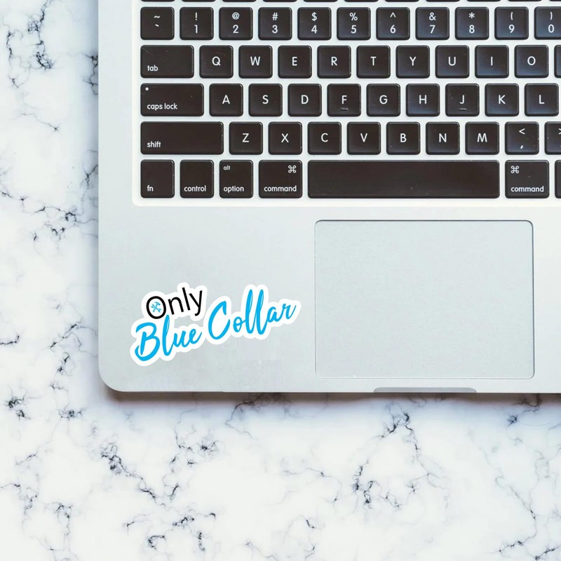 Blue Collar Sticker Welder Sticker Tool, Vinyl Decals for Hard