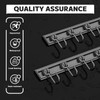 SNOMEL Adjustable Towel Racks for Bathroom, Over The Door Towel