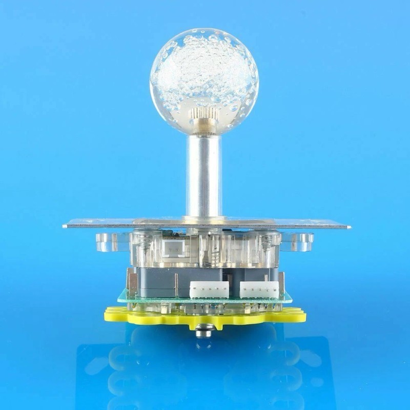 US Arcade LED Illuminated Joystick Colorful Switchable from 4 to