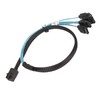 12GBPS Mini SAS HD SFF 8643 to 4 SATA 3.0