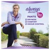 Always Discreet Incontinence Underware, Super Plus Large, 8 Pack