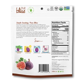 Fruit Bliss Organic Turkish Figs, 5 Oz