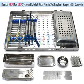 AAProTools Dental PRF GRF Box Platelet Rich Fibrin Instruments Set with Tray Rack
