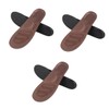 Baluue 3pcs Thickened Absorption Insoles for Men Women Breathable Foot