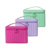 Quilted Travel Bags:_Mint