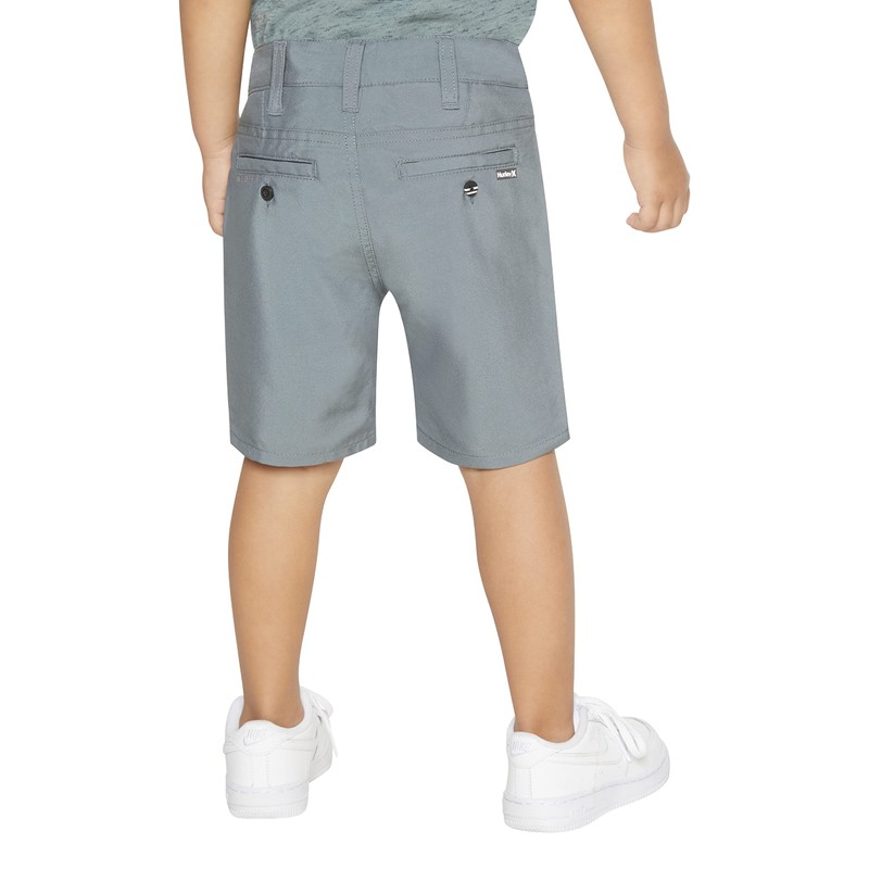 Hurley Boys' Dri-FIT Walk Shorts, Cool Grey, 4T