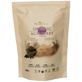 MySuperfoods Organic Acai Berry Powder 200g, Natural Source of Antioxidants
