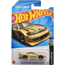 Hot Wheels HNK04 Basic Car, LB, Super Silhouette, Nissan Silvia S15, Ages 3 and Up