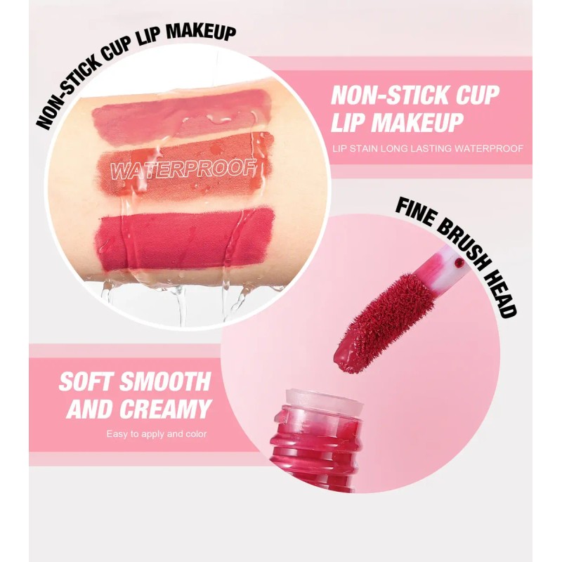 Set De Labiales Labiales Perlados Larga Duracion Pintalabio
