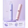 2-in-1 Electric Shaver for Women – Waterproof Rechargeable Razor &
