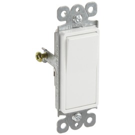 Morris Products 82101 Garbage Disposal Decorator Switch, White,