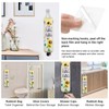 AOOTUERL Sunflower Plastic Bag Holder for Kitchen, carrier bag storage,