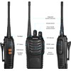 Baofeng Walkie Talkies bf-888s Professional Two-Way Radios Rechargeable Interphone Long