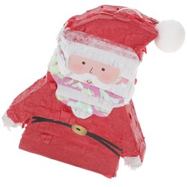 Alipis Christmas Pinata, Santa Candy Filled Box Packaging for Outdoor Decoration Christmas Tree Party Gathering Holiday Props