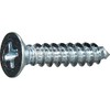 Trusco Nakayama Y834-0535 Countersunk Head Tapping Screws, Type A, Unichrome,