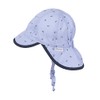 Sterntaler Boy's Peaked Hat with Ties, Neck Protection and Anchor