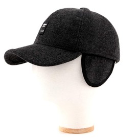 Gisdanchz Kappen Winter Herren,Basebal Cap,Cap Ohrenklappen Caps WinterBasecap HerrenSchwarz