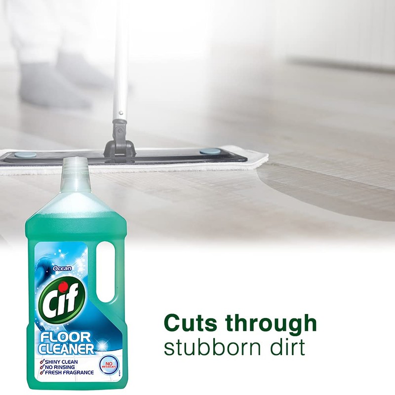 CIF Ocean Multipurpose Floor Cleaner with Shiny Clean & Fresh