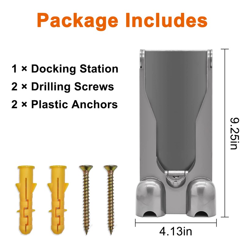 ilovelife Vacuum Cleaner Docking Station - Wall Mounted Accessories Bracket