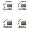 Tropicaltree 4 Lámparas De Escritorio Led Brazo Oscilante Giratoria