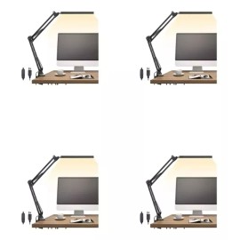 Tropicaltree 4 Lámparas De Escritorio Led Brazo Oscilante Giratoria