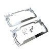 Tropical Palm Tree Chrome Polished License Plate Frame (2 Frames)