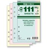 Raymay Fujii DR4006 Notebook Refill, 111 Value Notebook, Solid Color,