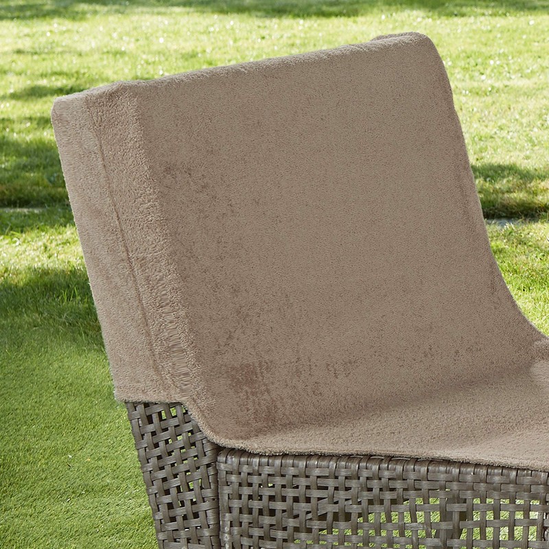 Erwin Müller Terry Towel with Zipped Pockets