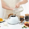 Whistle Kettle Stovetop Stainless Steel Foldable Handle Kitchen Supplies 2.5L