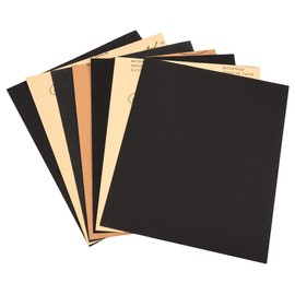 32 Pcs 230x280mm Silicon Carbide Sandpaper Set 80/120/180/240 Grit, Extra-Large Dry/Wet Sanding Paper 9 * 11 Inch Heavy-Duty Abrasive Sheets for Wood Sanding, Metal Deburring & Surface Preparation