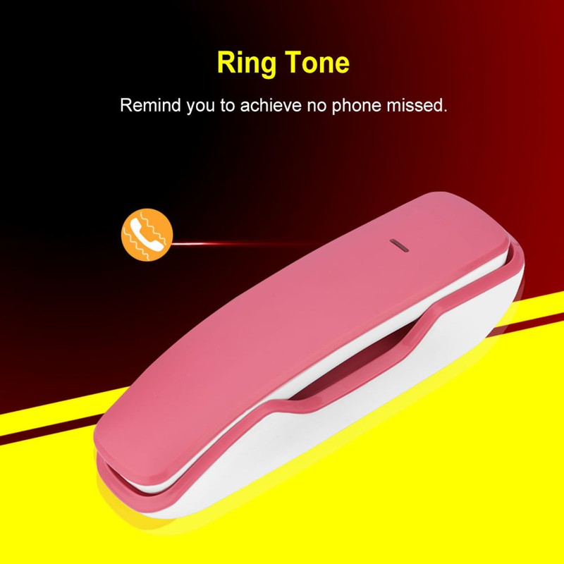 Clear Sound Wall Telephone Pause/Mute/Redial Wall Landline Telephone for Home